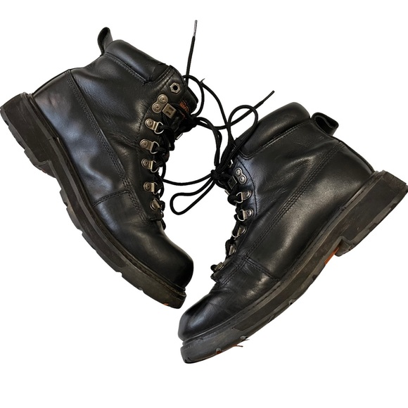 Harley-Davidson Black Hiking Riding Boots - Picture 15 of 15